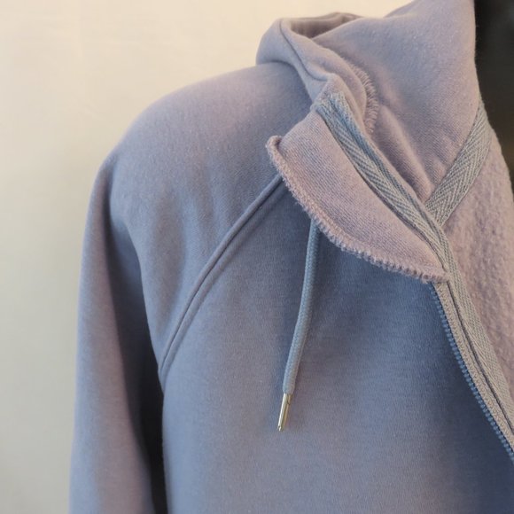 Denver Hayes (Mark's):  Blue Hyper Dri Zip-up Hoodie - Picture 2 of 5